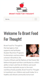 Mobile Screenshot of brantfoodforthought.ca